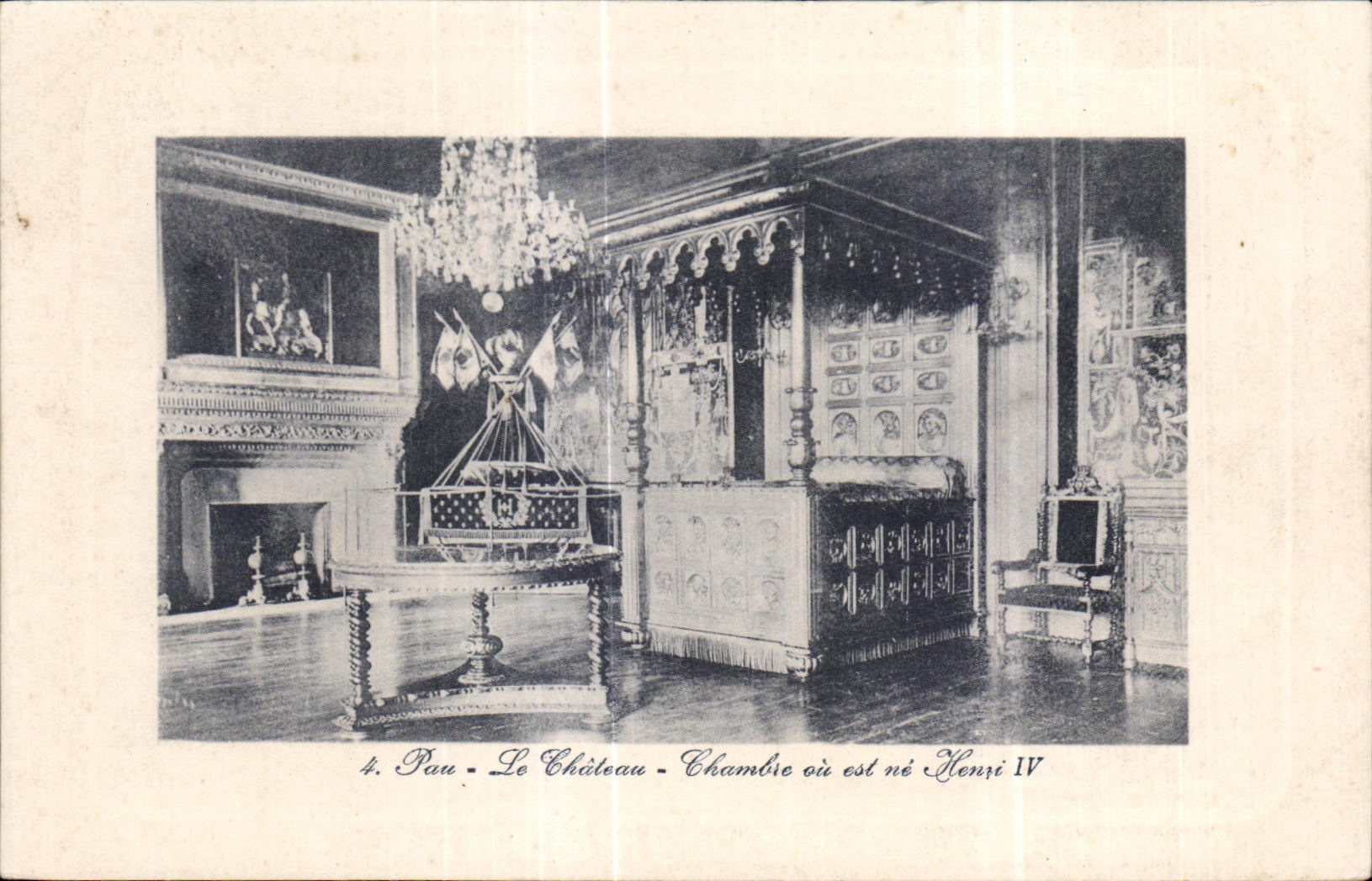 CPA Pau the Chambie Castle or is Henri IV