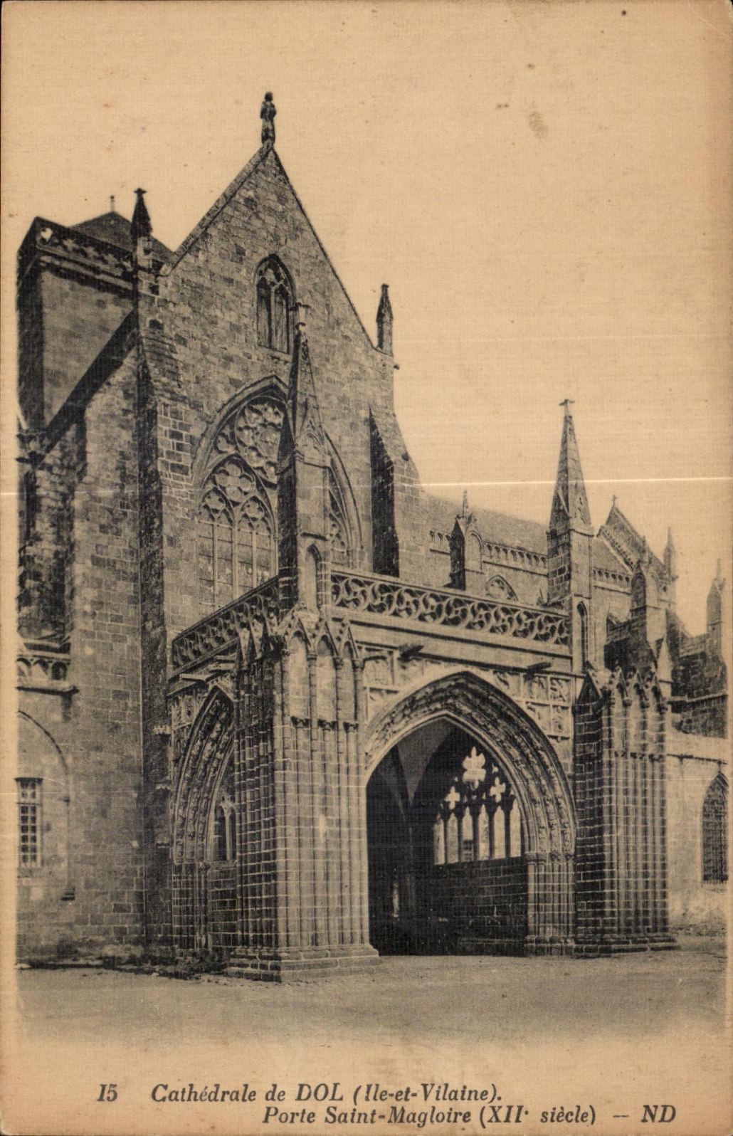 Catedral de CPA del santo Magloire de la puerta del fraude