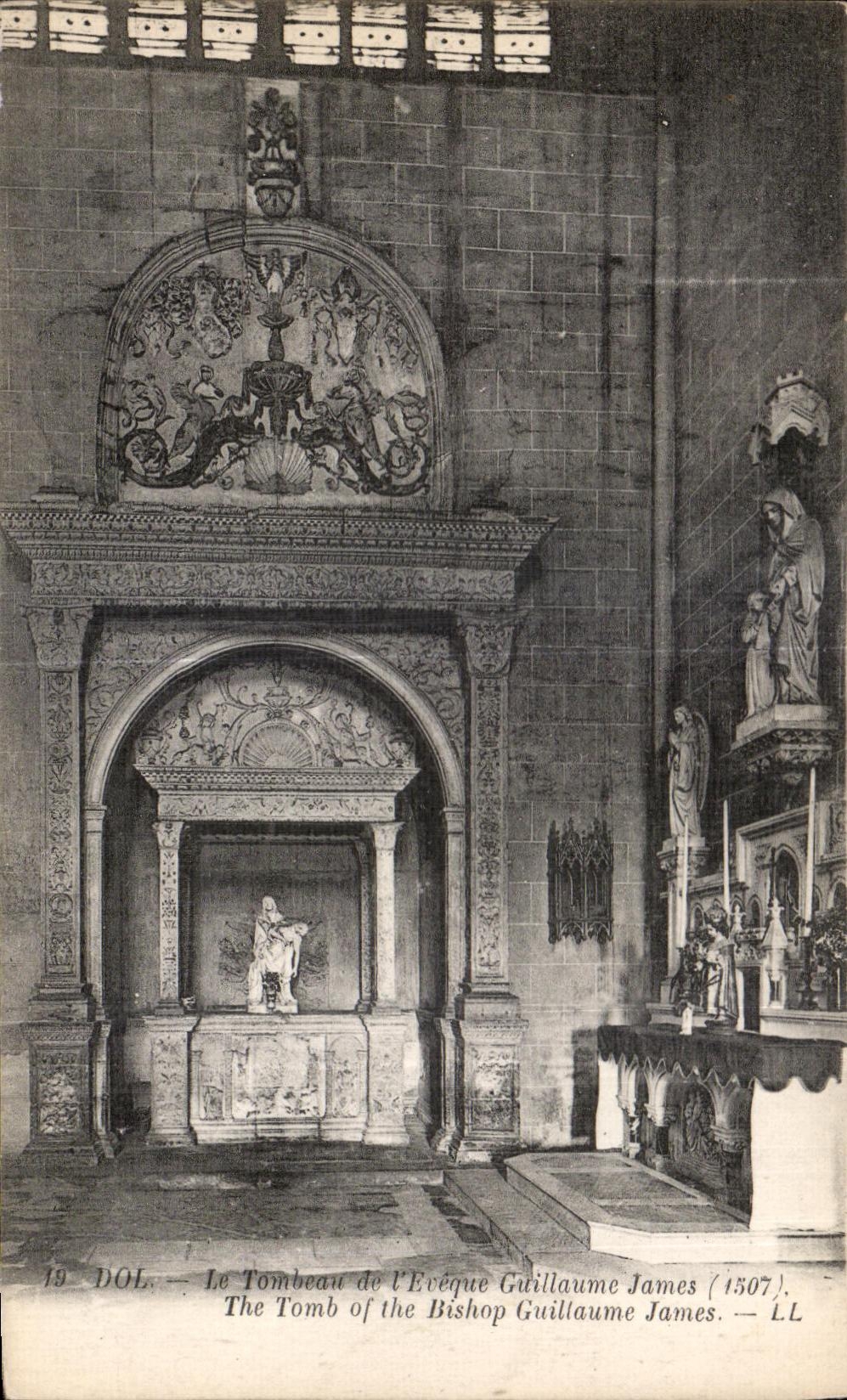 Fraude de CPA la tumba de obispo Guillermo James The Tomb del obispo Guillermo James