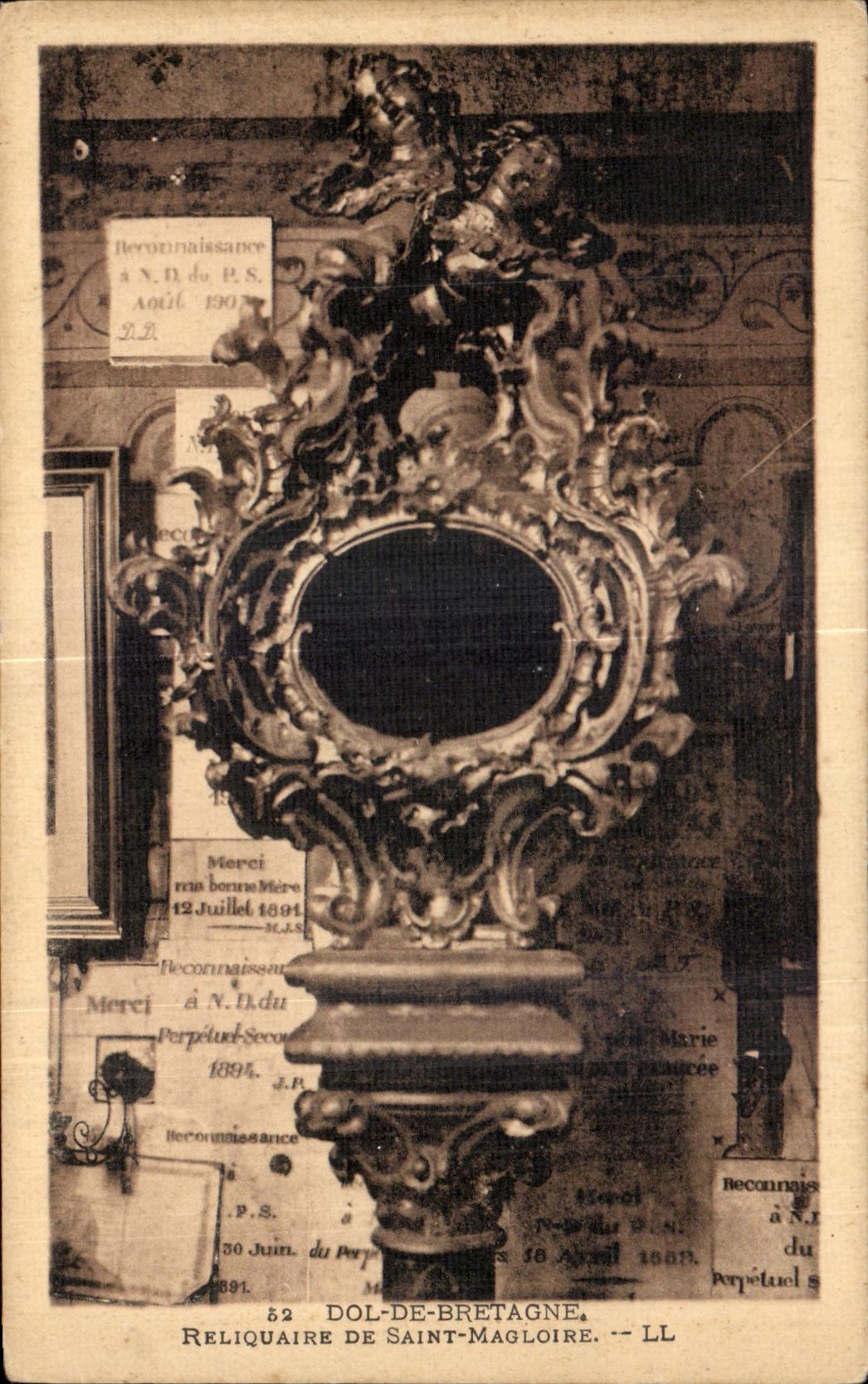 CPA Fraud Of Brittany reliquaire of Saint Magloire