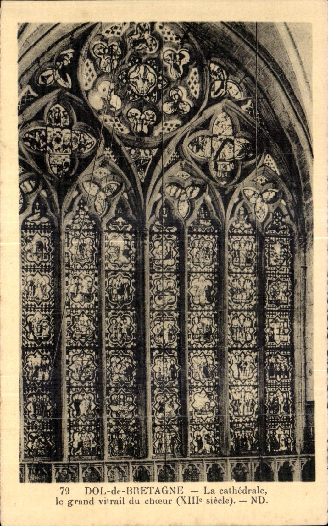 CPA Fraud of bretange the Cathedral the large virail of the chorus