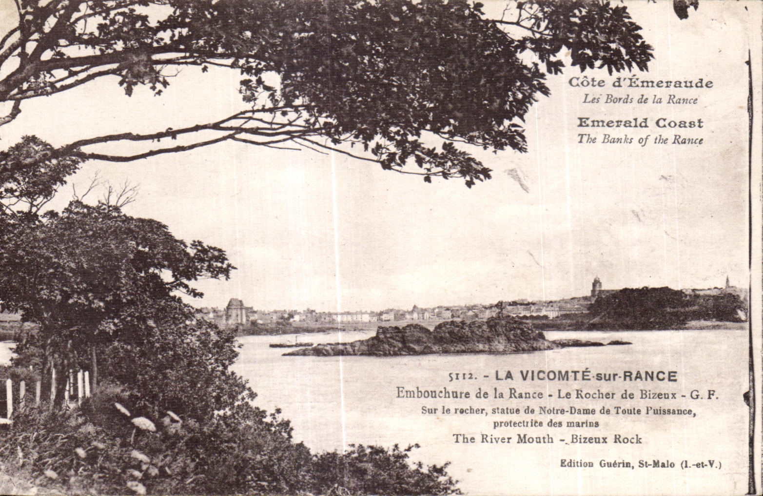 CPA dimensiona Emeraude los bordes de rancio el vizconde