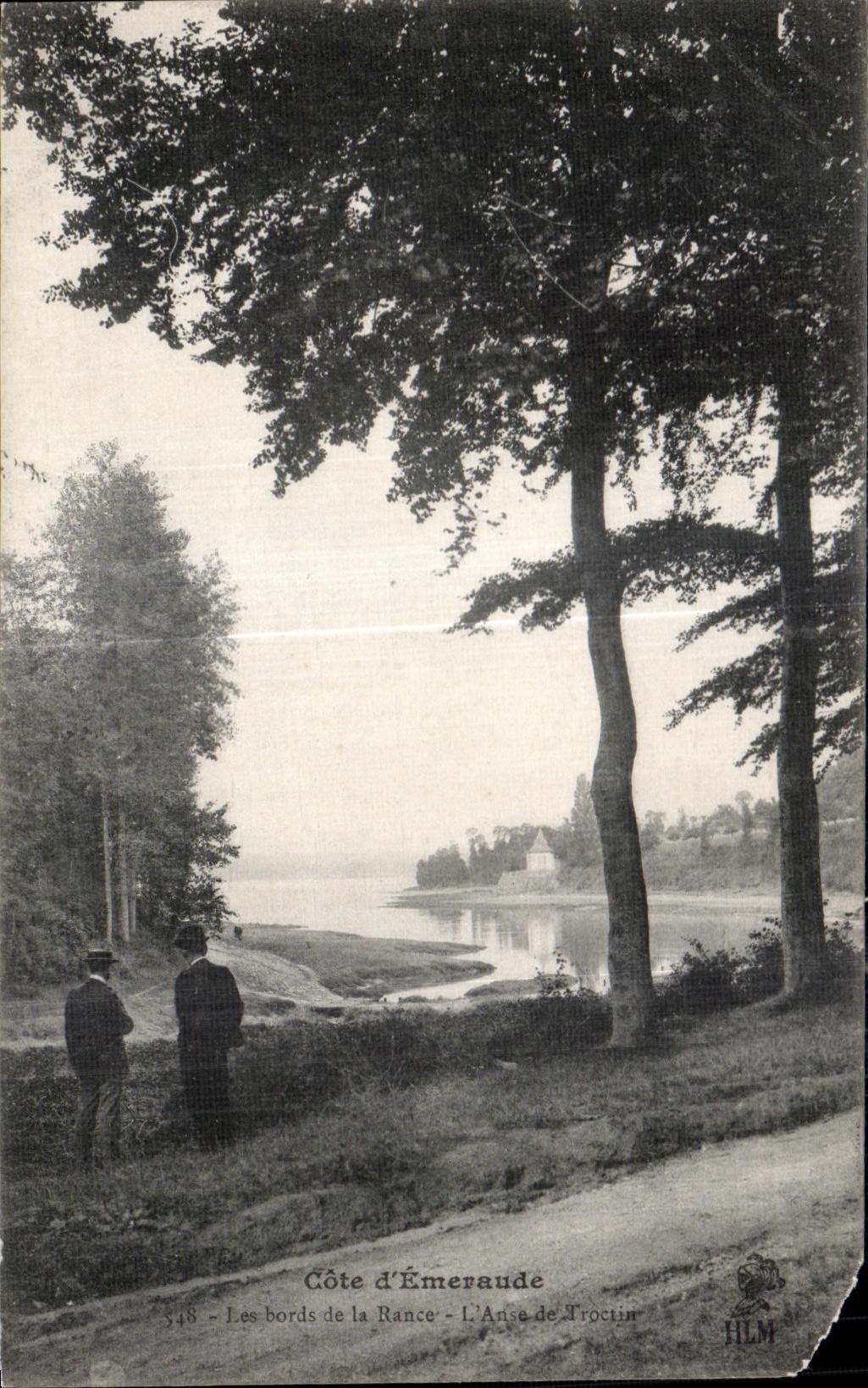 CPA dimensiona Emeraude los bordes de la manija rancia de Troctin