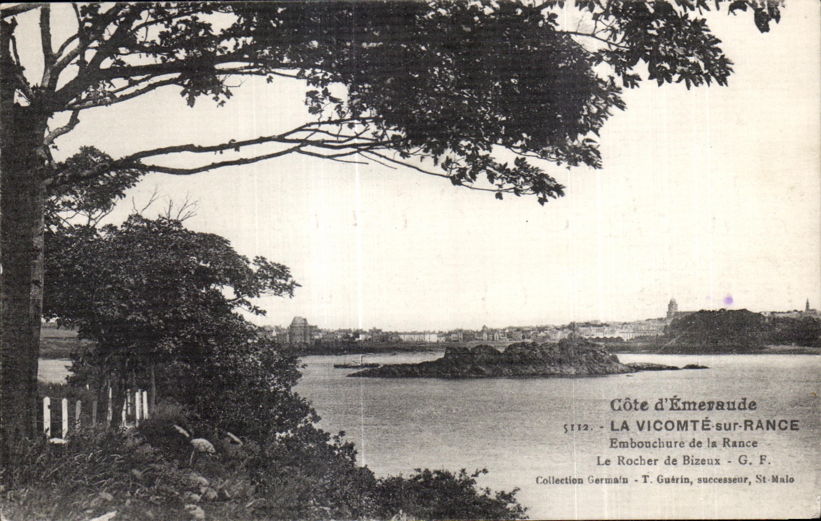 CPA dimensiona Emeraude la boca rancia de rancio la roca de Bizeux