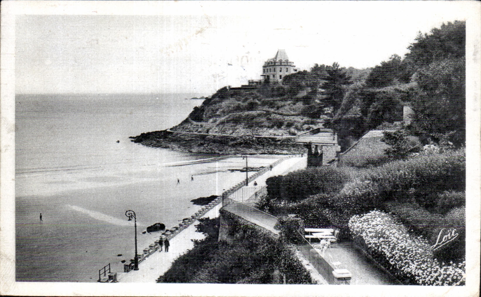 CPA Cote D Emeraude Dinard Pointe du Moulinet