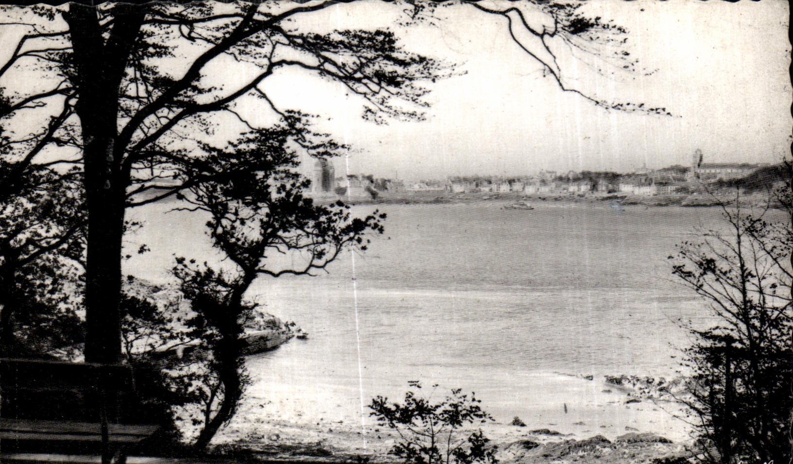 CPA Dinard Vue sur Saint Malo