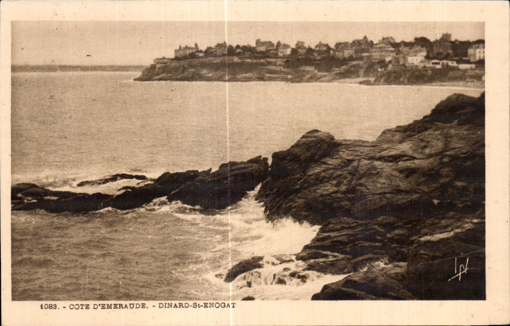 CPA Cote D Emeraude Dinard St Enogat