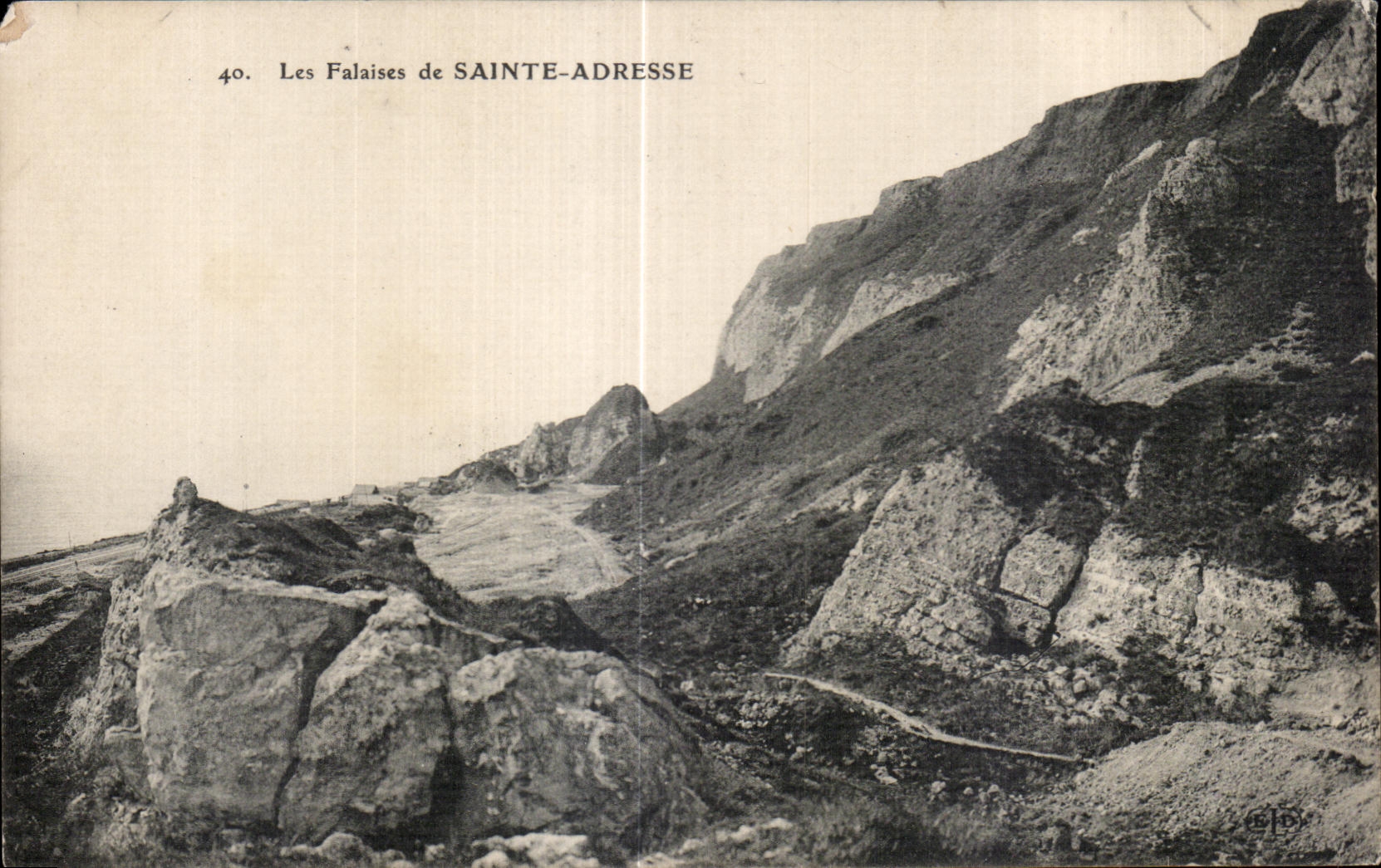 Acantilados de CPA de la direccion de Sainte