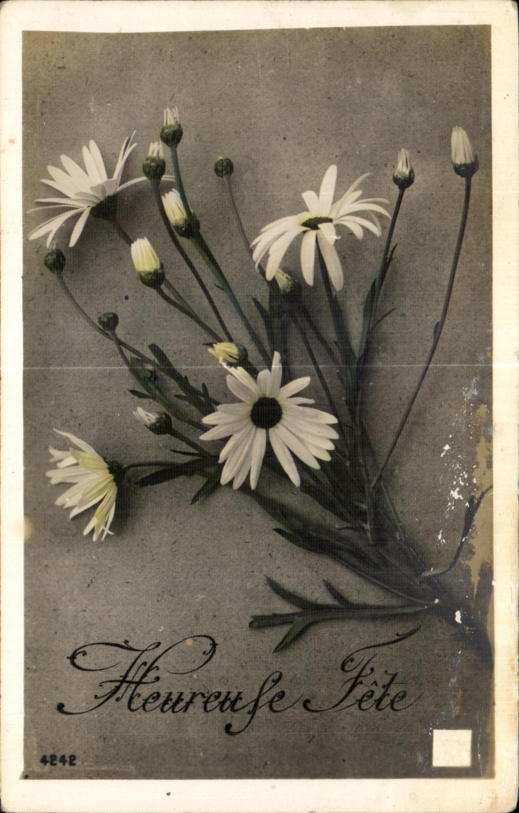 CPA Fantaisie Heureuse Fete