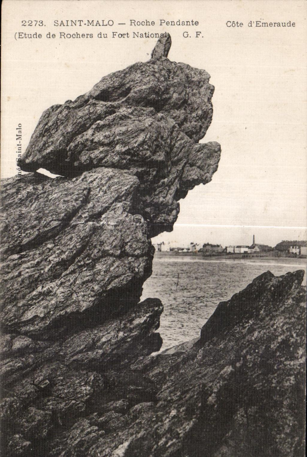 Roca colgante de Malo del santo de CPA