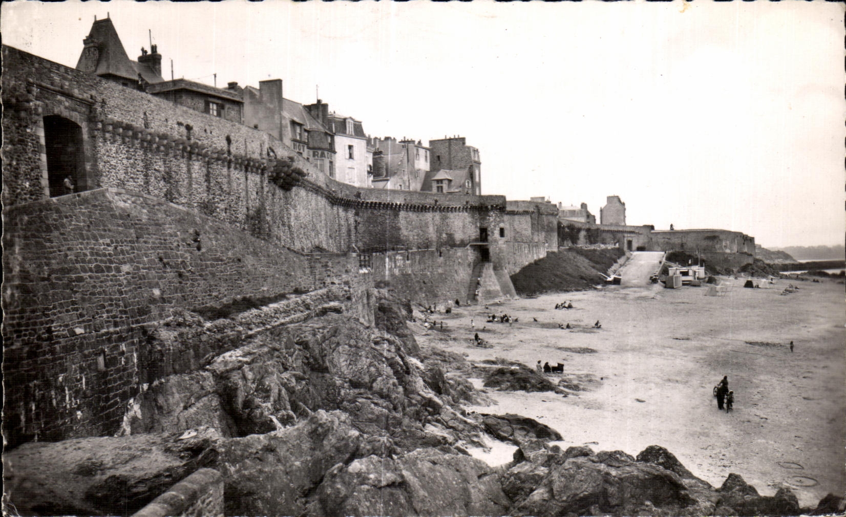 Playa de Malo del santo de CPA de Bonsecours