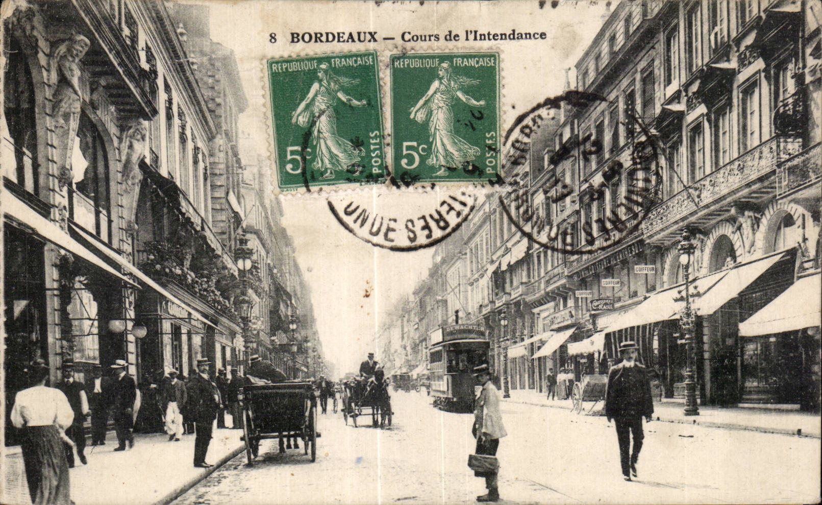 CPA Bordeaux Cours de l intendance