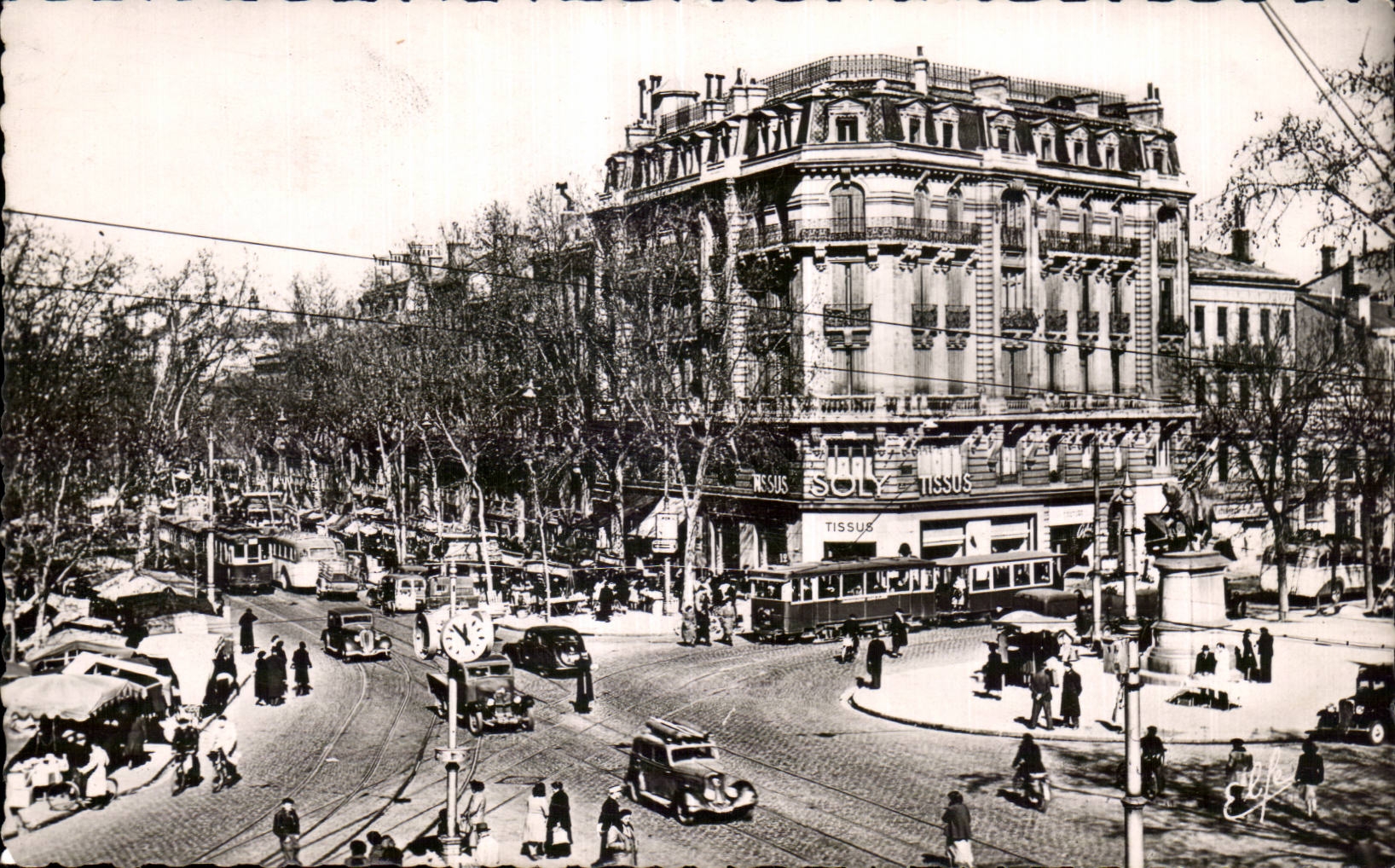 El bulevar del cruce de CPSM Toulouse de Estrasburgo coloca el arco de Jeanne