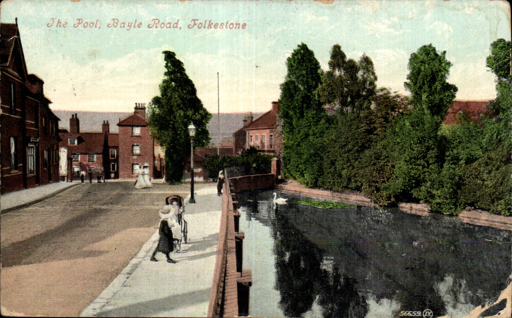 CPA Great Britain The pool Bayle road Folkestone