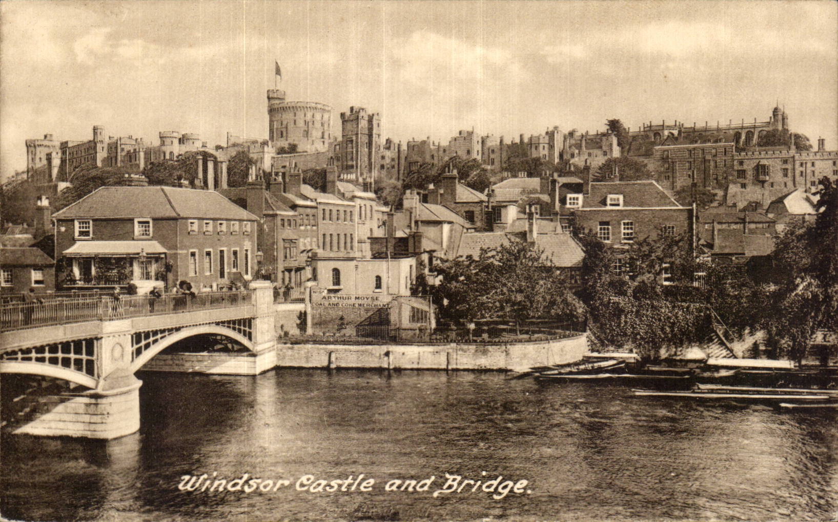 CPA Windsor Castle and Bridge 