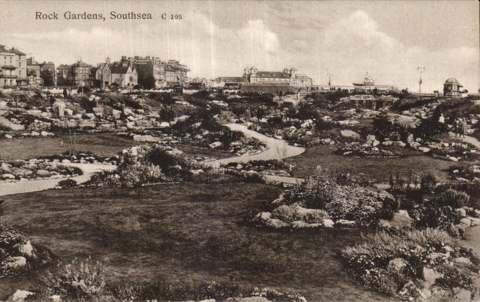 CPA Rock Gardens Southsea 