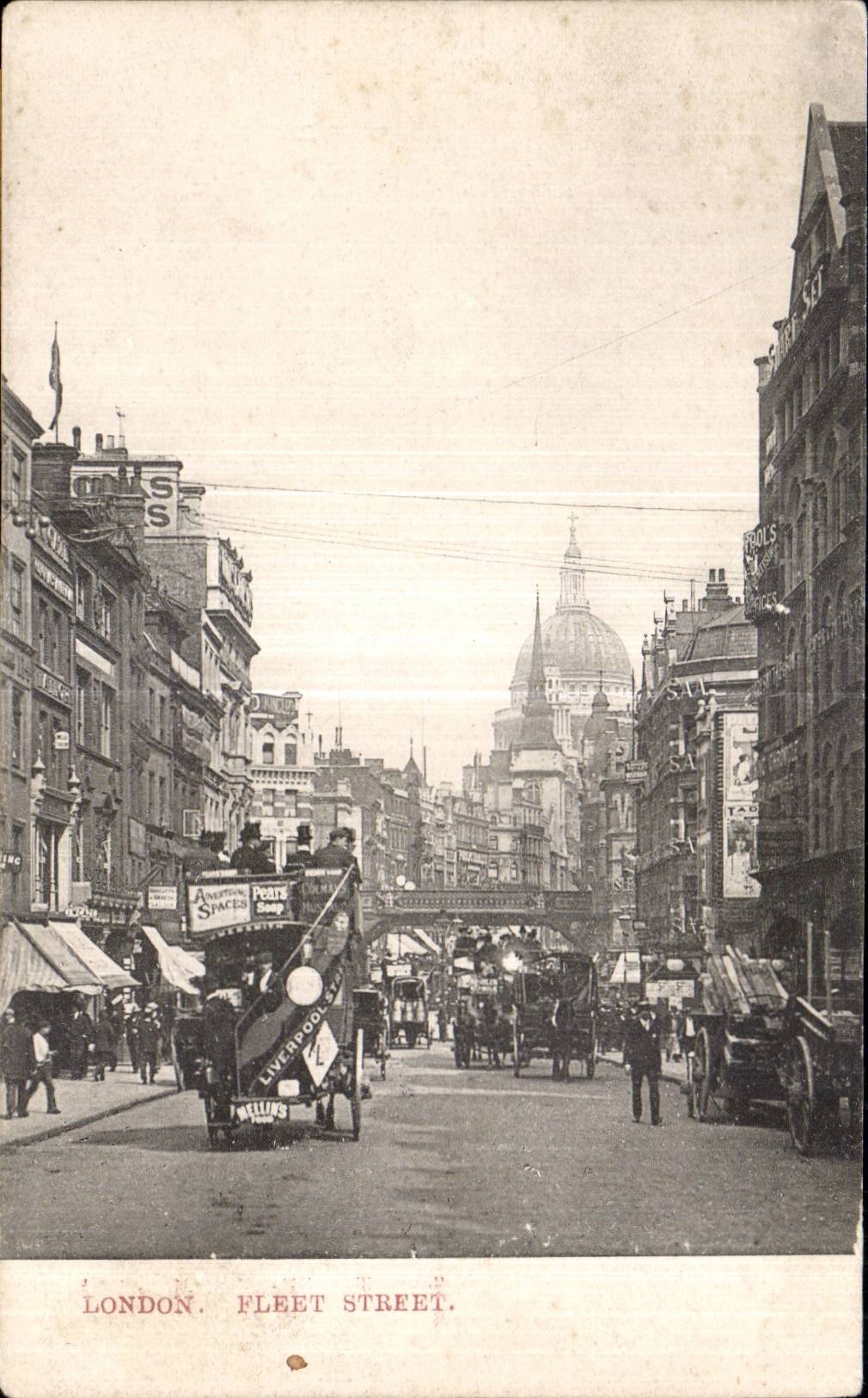 England - England - Fleet Street - London - CPA