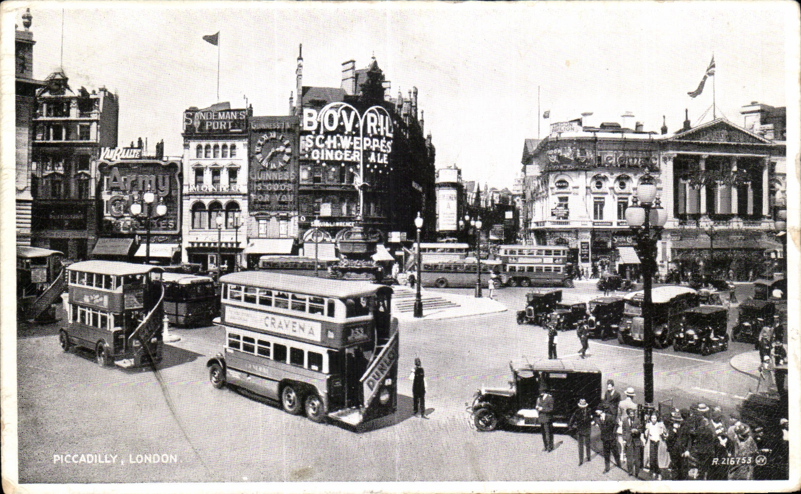 England - England - Piccadilly Circus - London - CPA