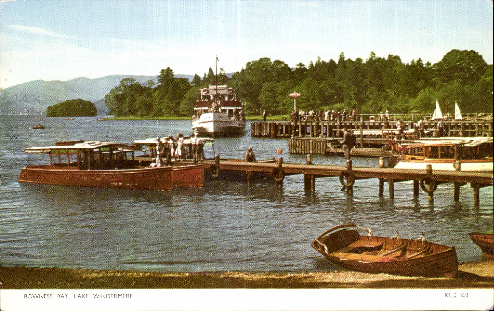 Angleterre - England - Lake Windermere - Bowness Bay - CPSM