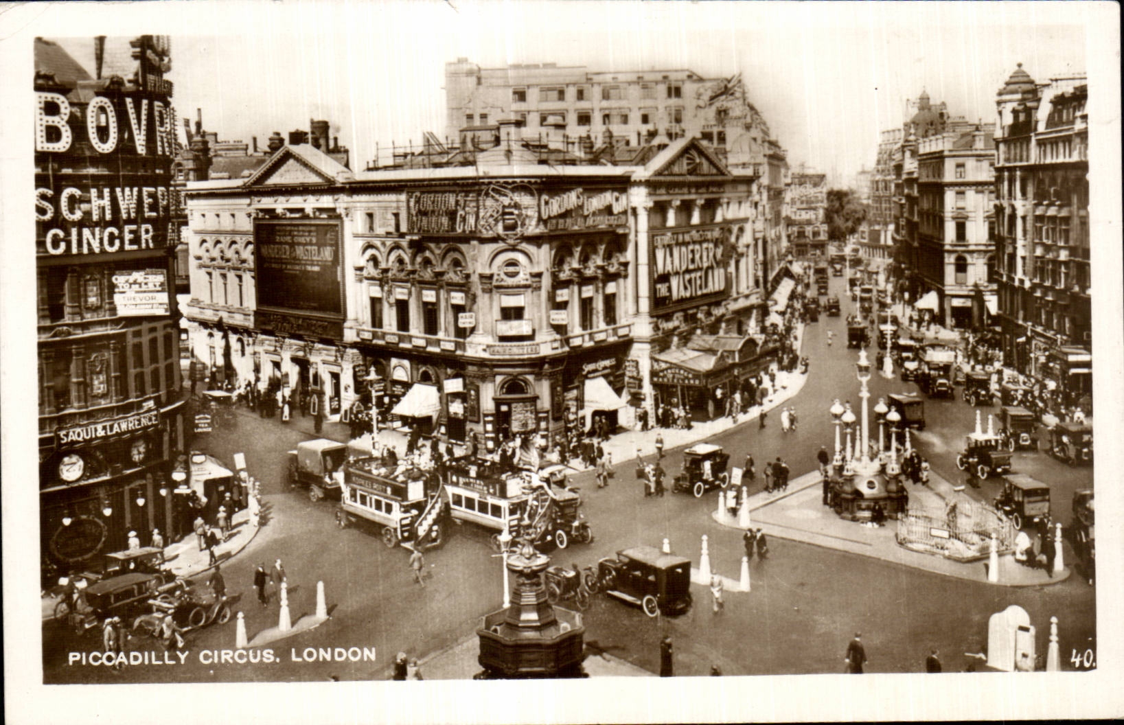 England - England - London - Piccadilly Circus - CPA