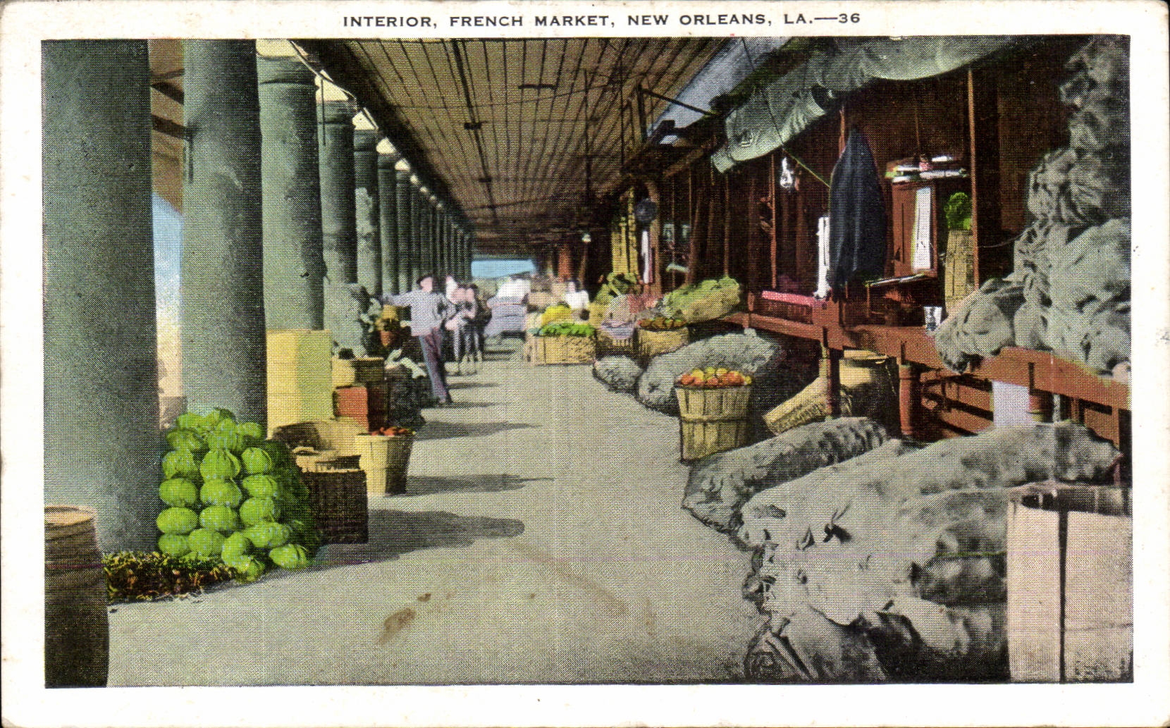 CPA Interior French Market New Orleans