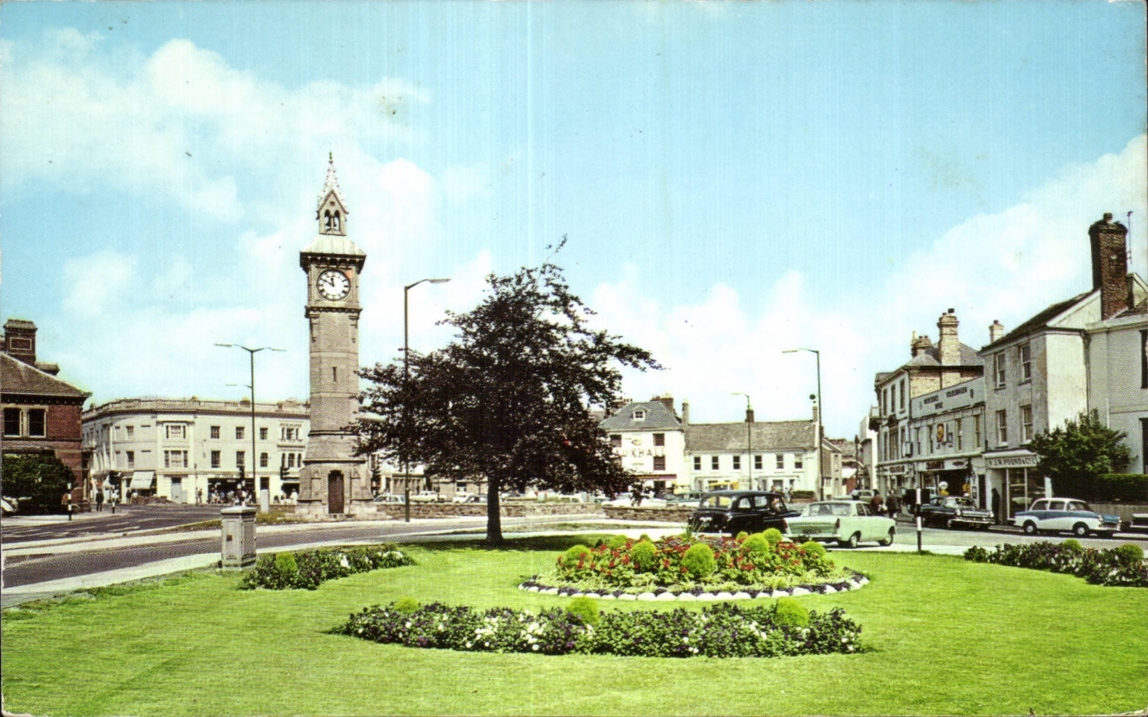 England - England - Devon - Barnstaple - The Clock Tower - CPA