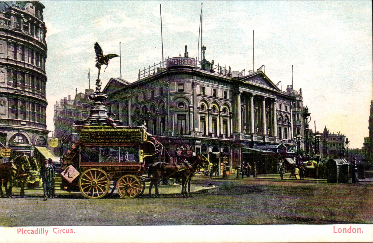 CPA Piccadilly Circus London