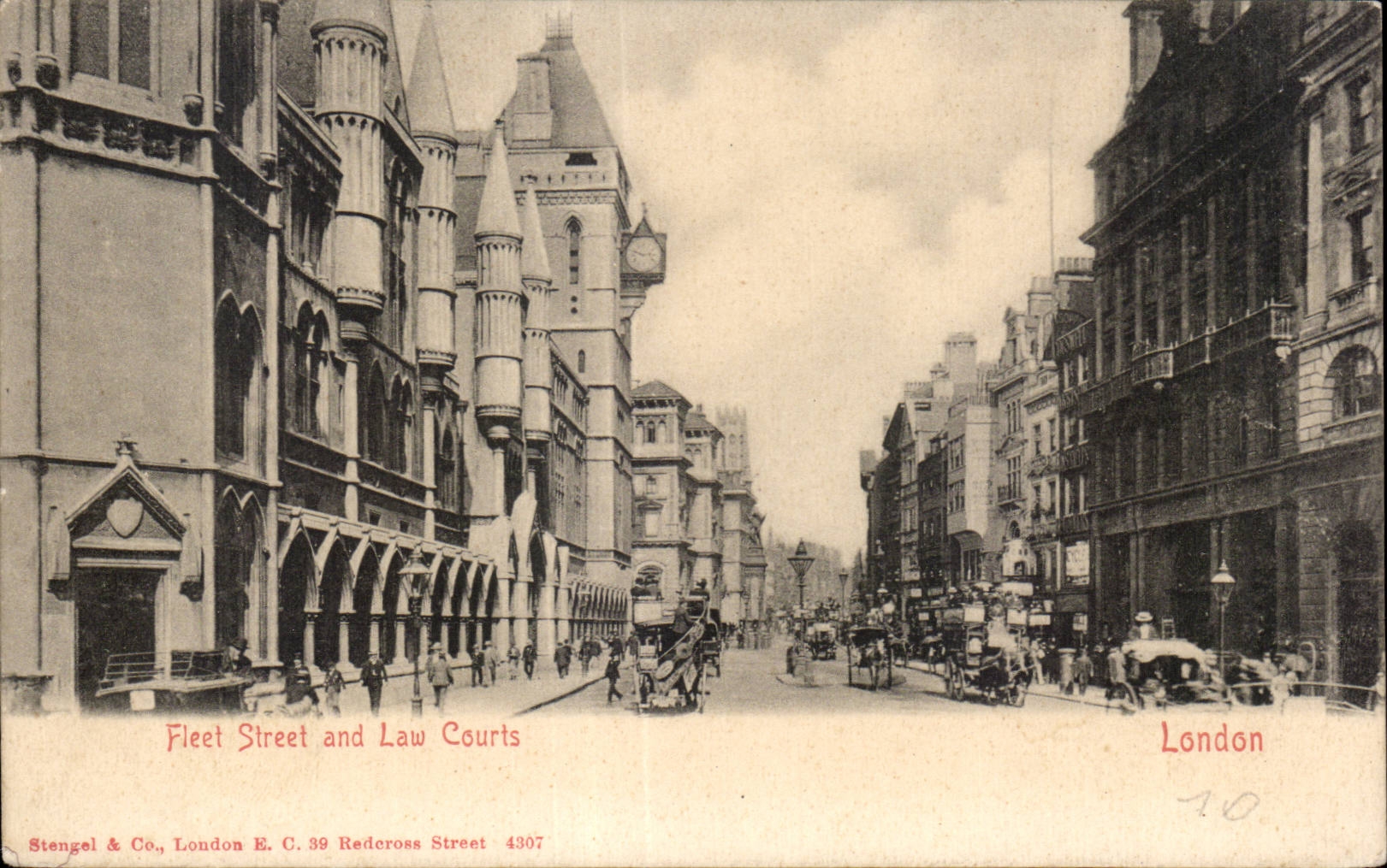 CPA Fleet Street and Law Courts London 