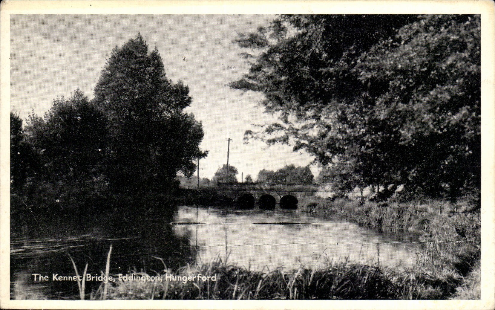 CPA The Kennet Bridge Eddington Hungerford