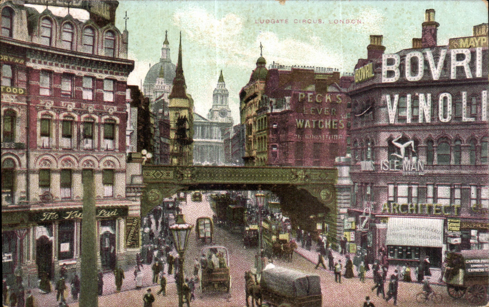 CPA L Vogate Circus London