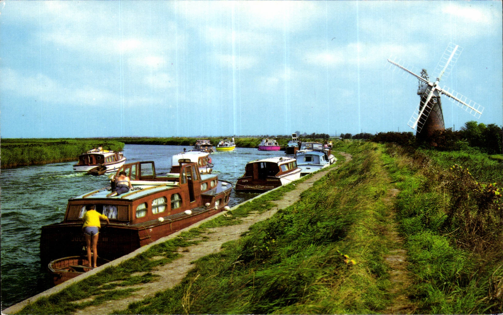 CPSM To rivet At Stracey Arms Norfolk Broads