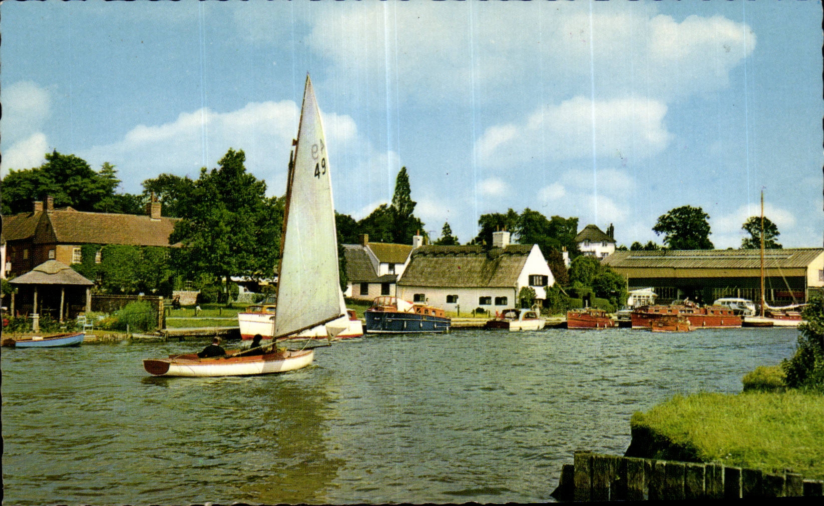CPA To rivet bore-hole At Horning Norfolk Broads