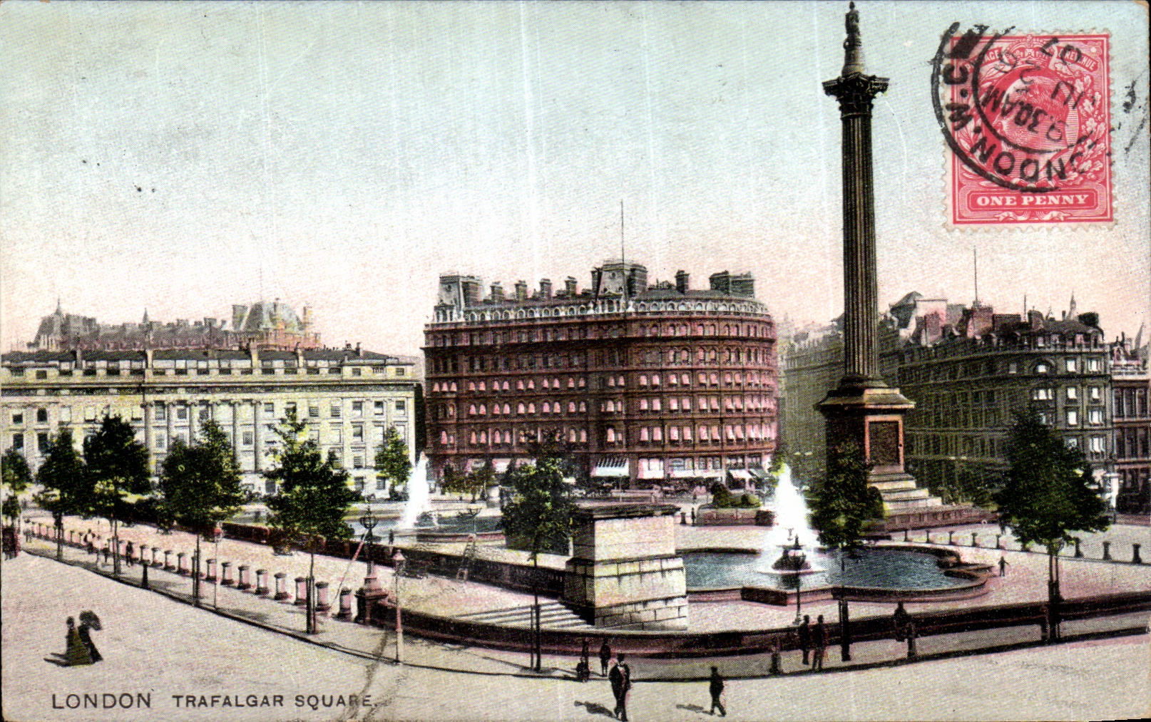 CPA London Trafalgar Public garden