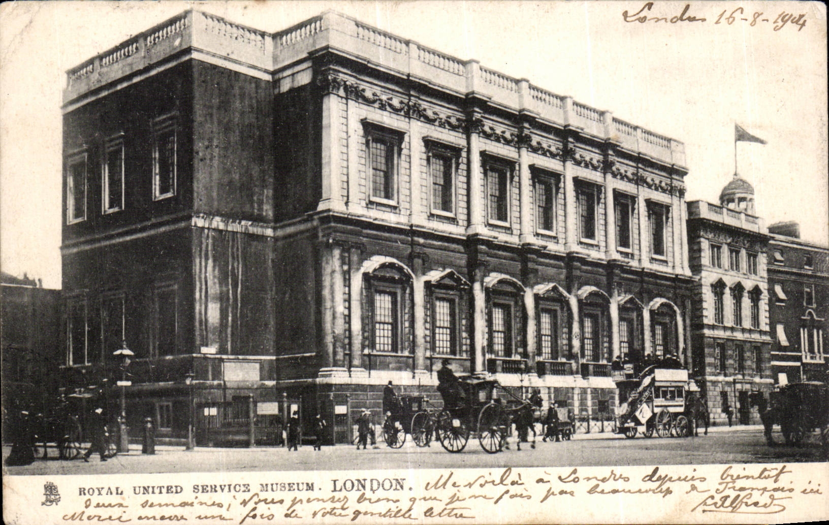 CPA Royal United Service Museum London