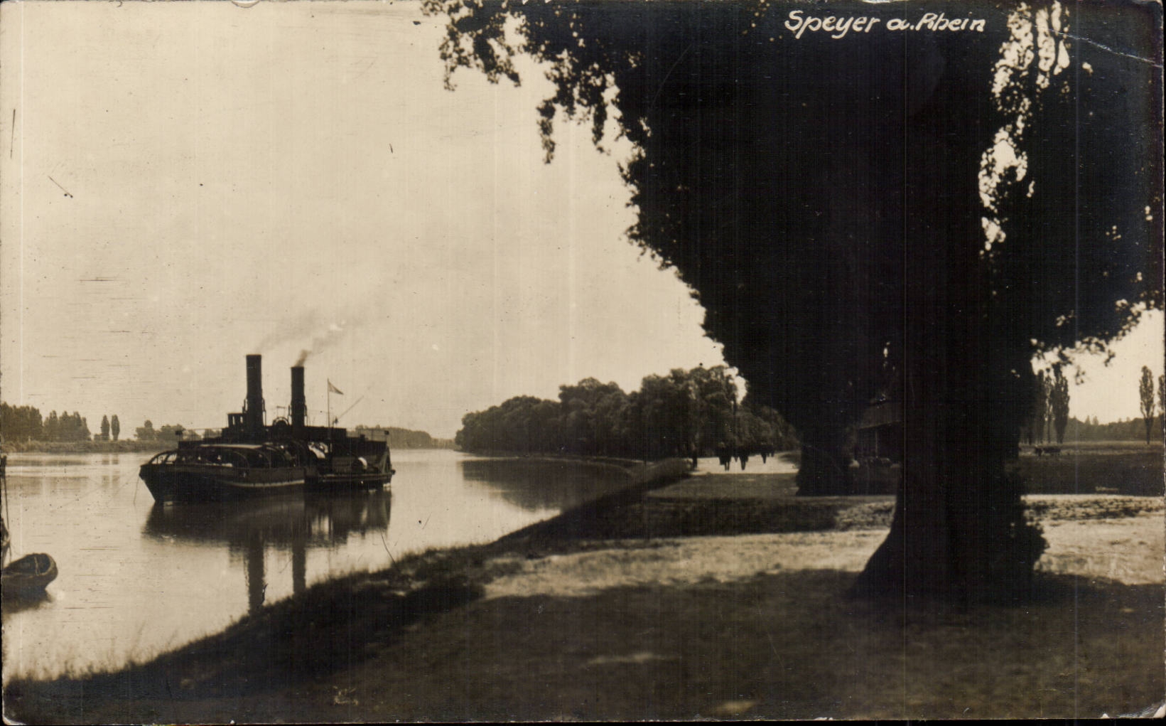 CPA Boat Speyer amndt Rhein