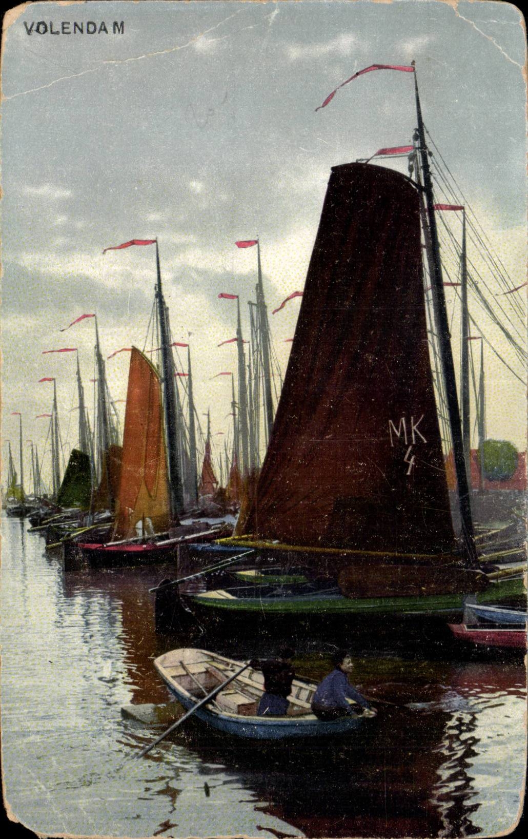 CPA Bateau Volendam