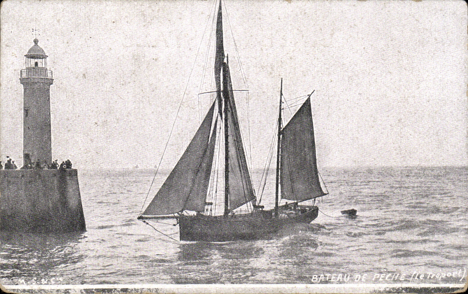 CPA Vessel Fishing Treport Lighthouse Lighthouse