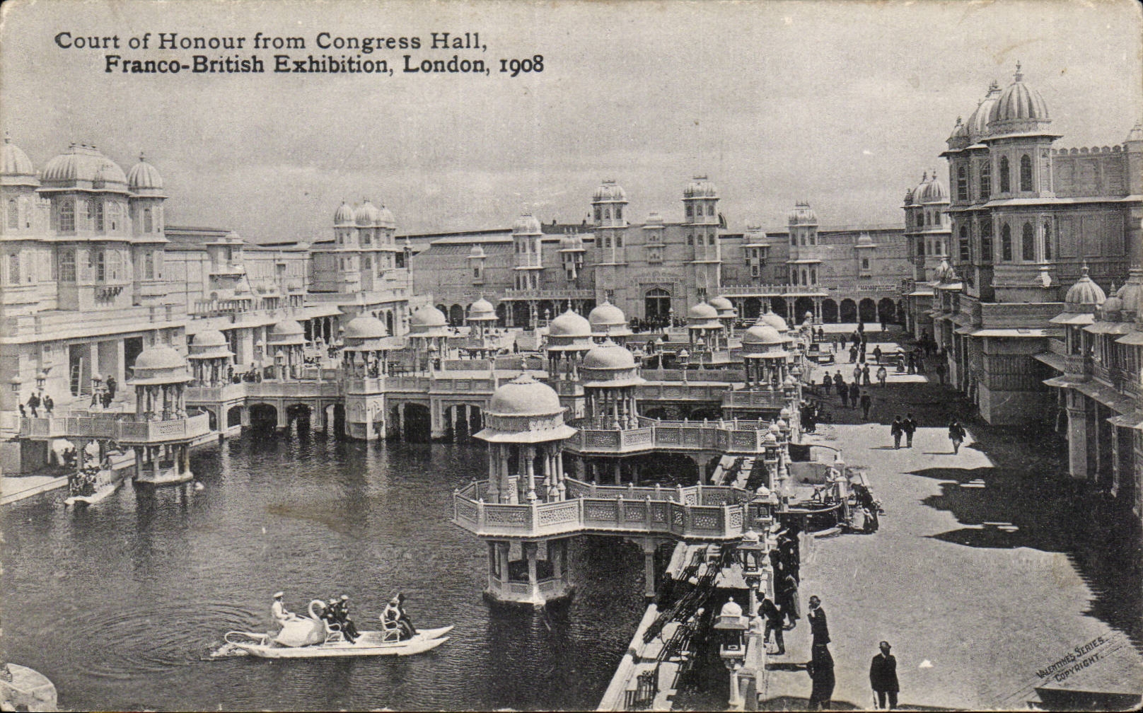 CPA Court of Honour from Congress Hall franco British Exhibition London 1908