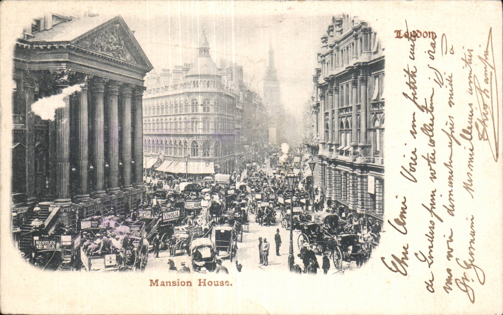 CPA Mansion House London Londres