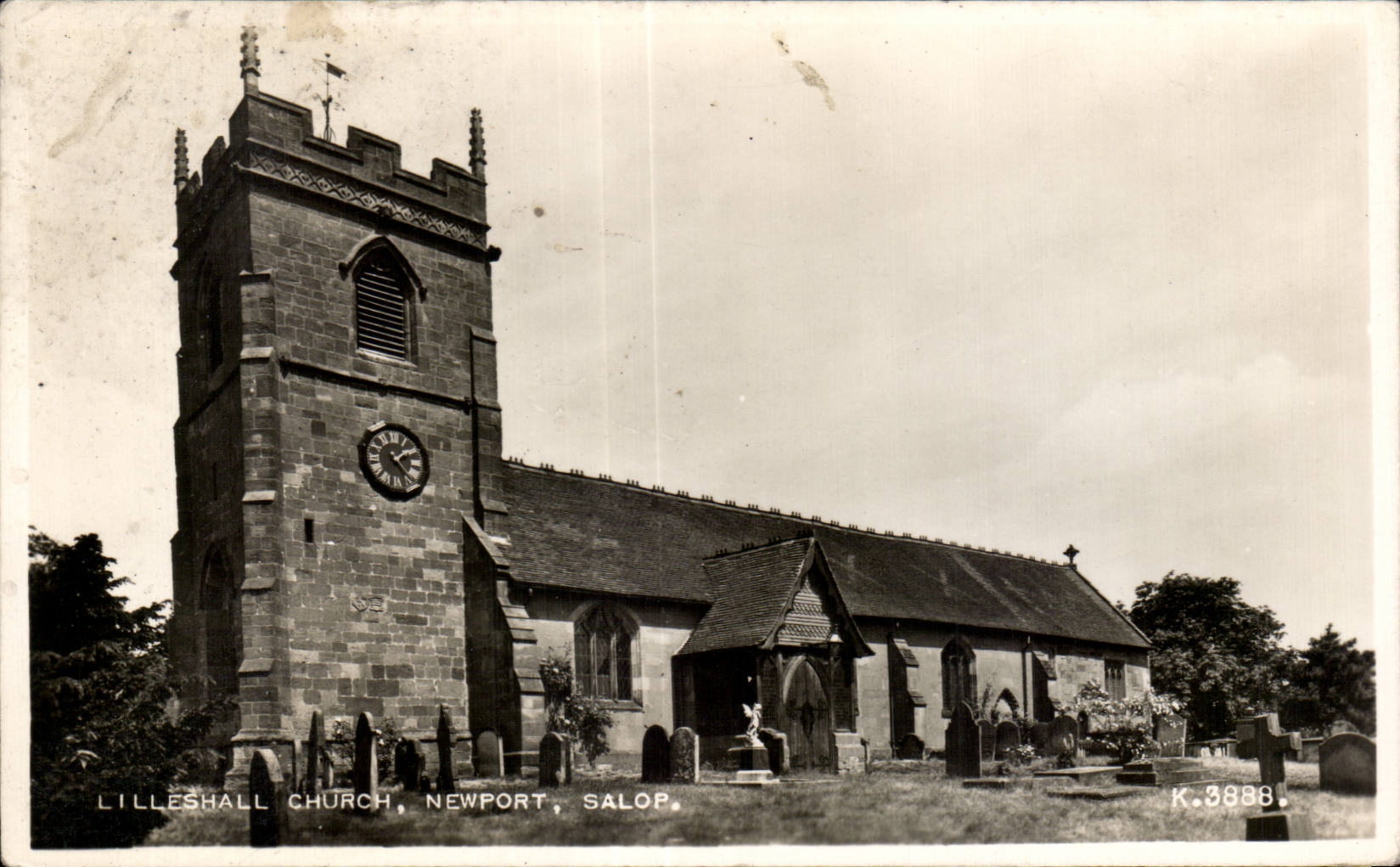 Bastardo de Newport de la iglesia de CPA Lilleshall