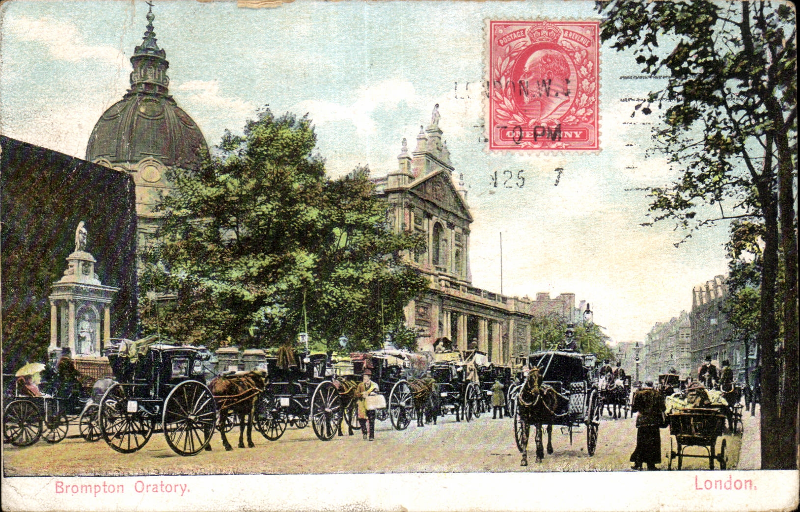 CPA Brompton Oratory Lonon 