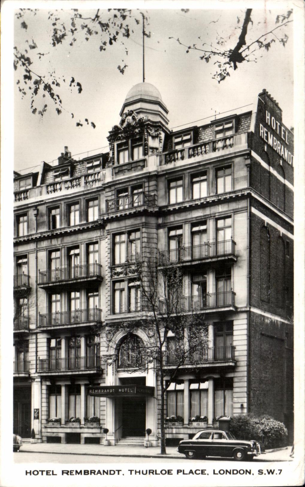 CPA Hotel Rembrandt Thurloe Places London