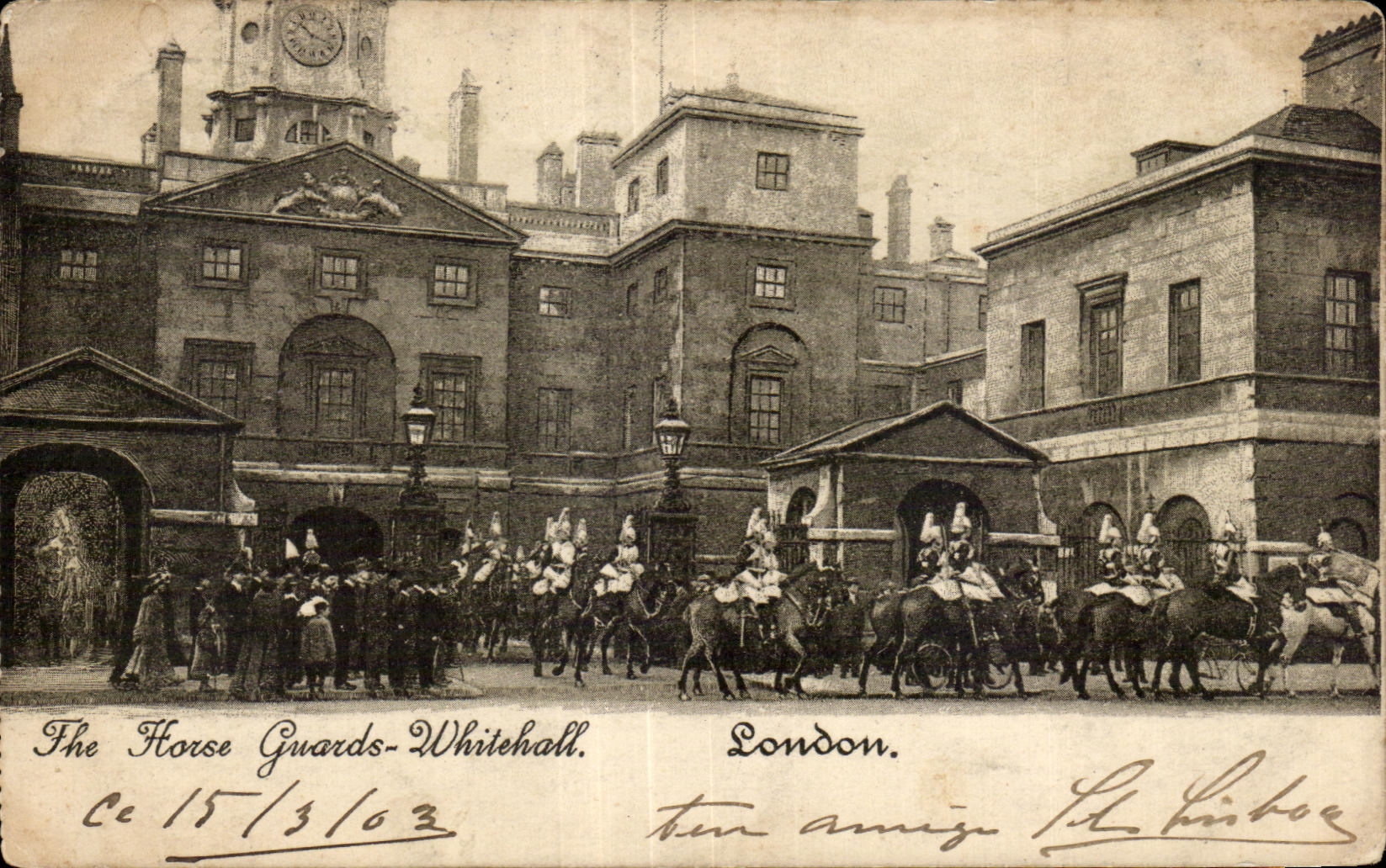 CPA The House Guards Whitehall London