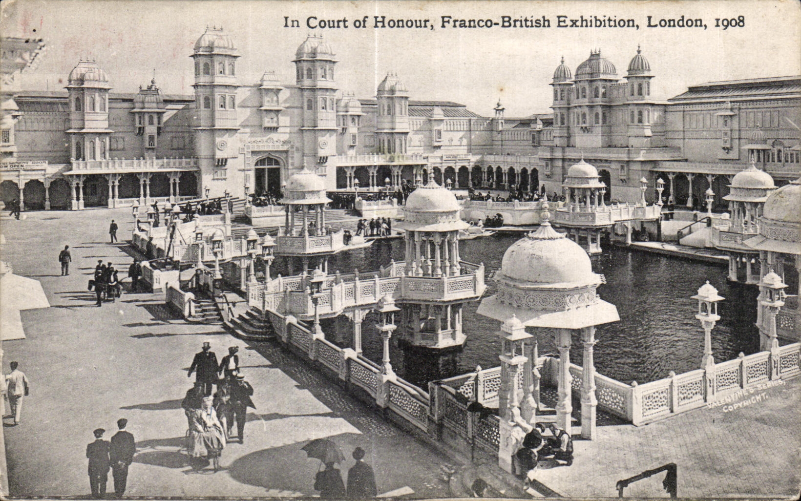CPA In Court of Honour Franco British Exhibition London