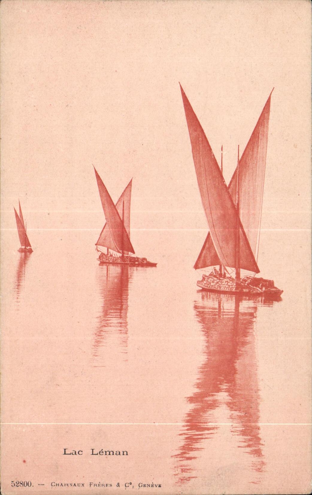 CPA Lac Leman Bateau Boat Suisse