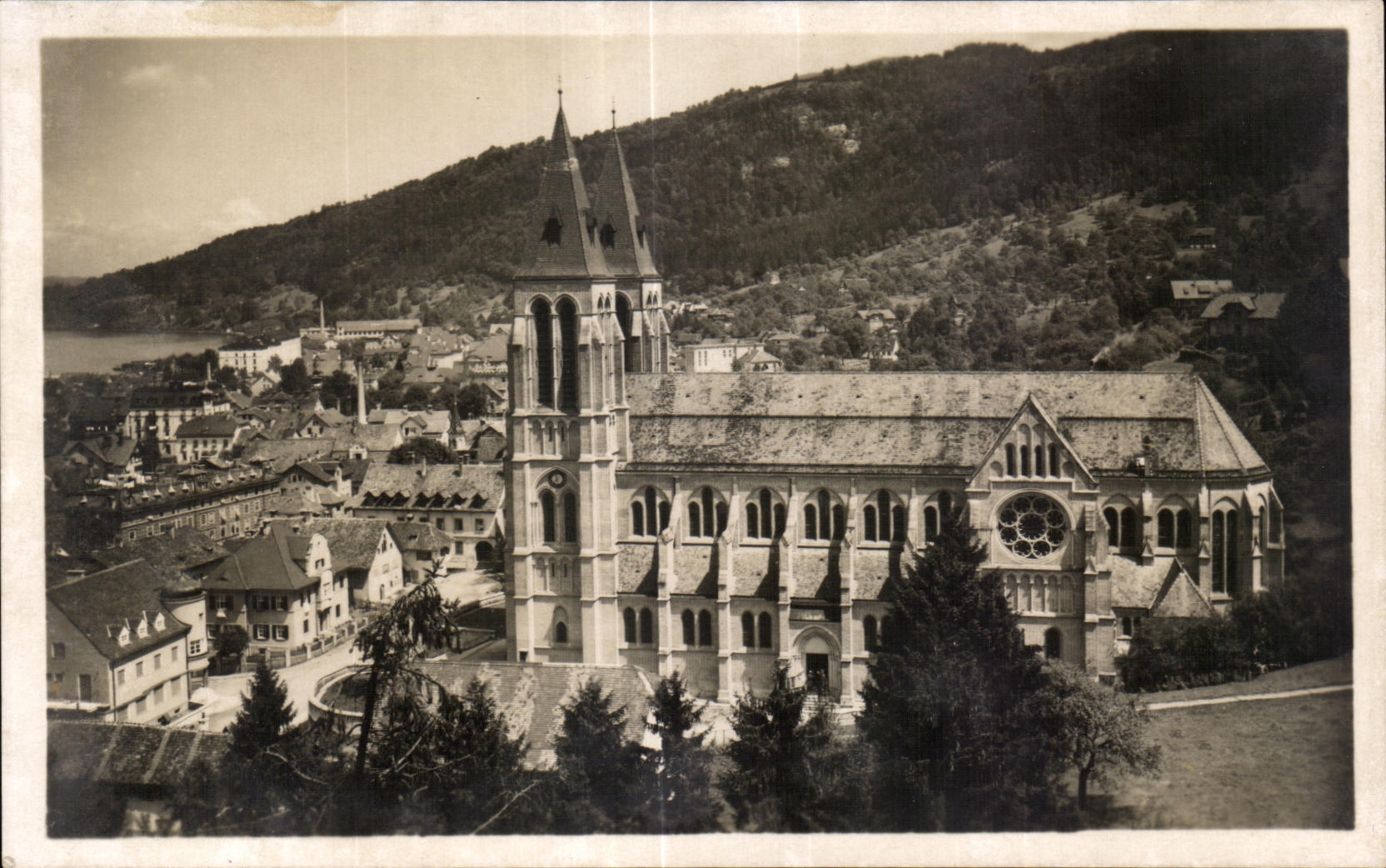 CPA Bregenz Bodensee Herz Jesukirche