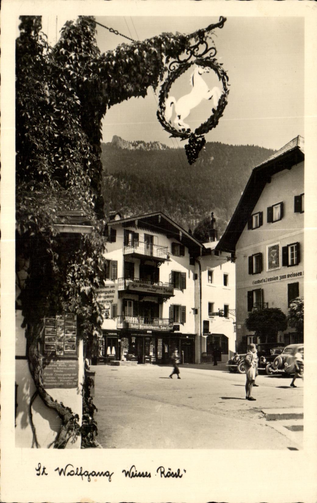 CPA St Wolfgang weisesn Rossel