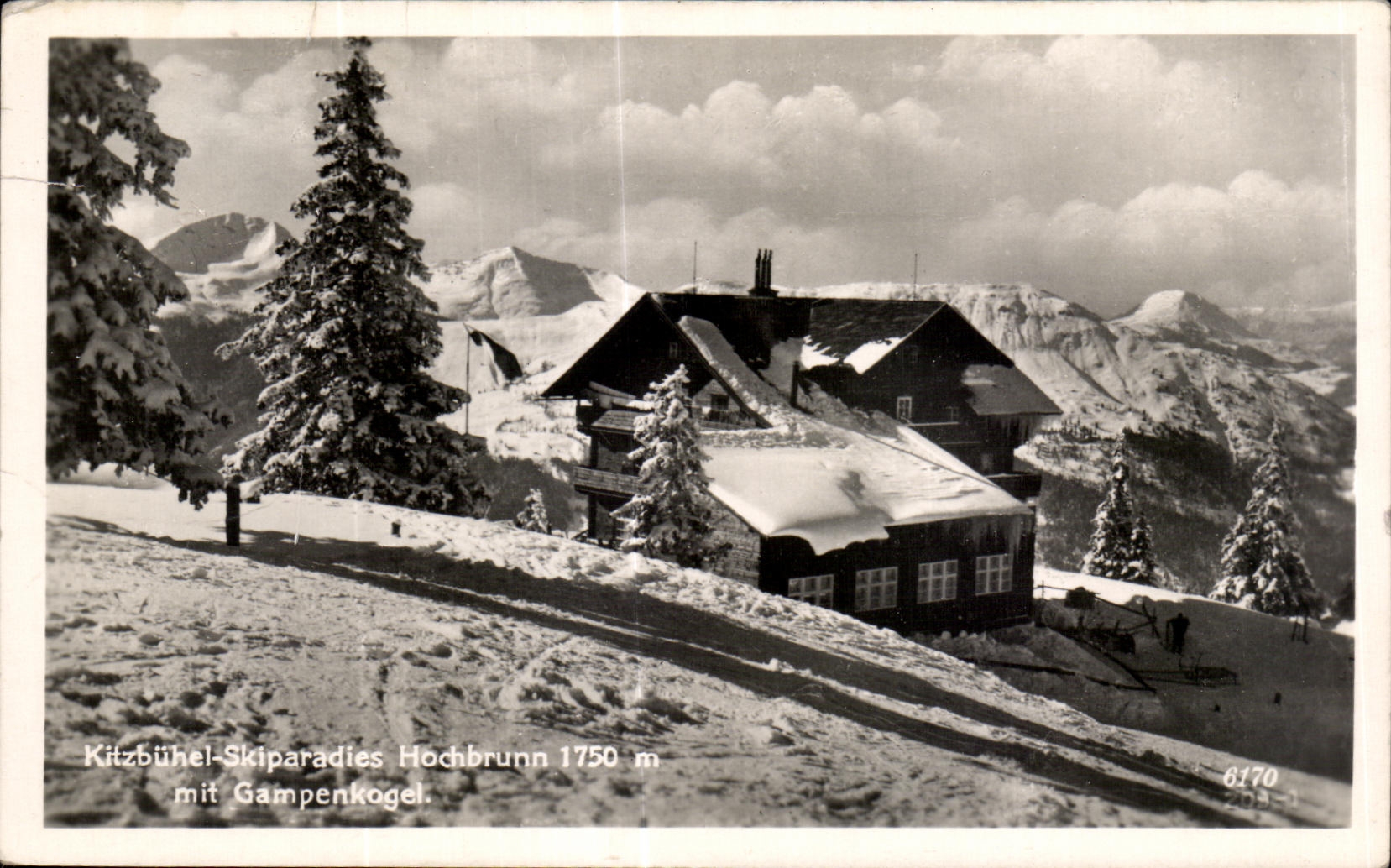 CPA Kitzbuhel skiparadies hochbrunn put Gampenkogel