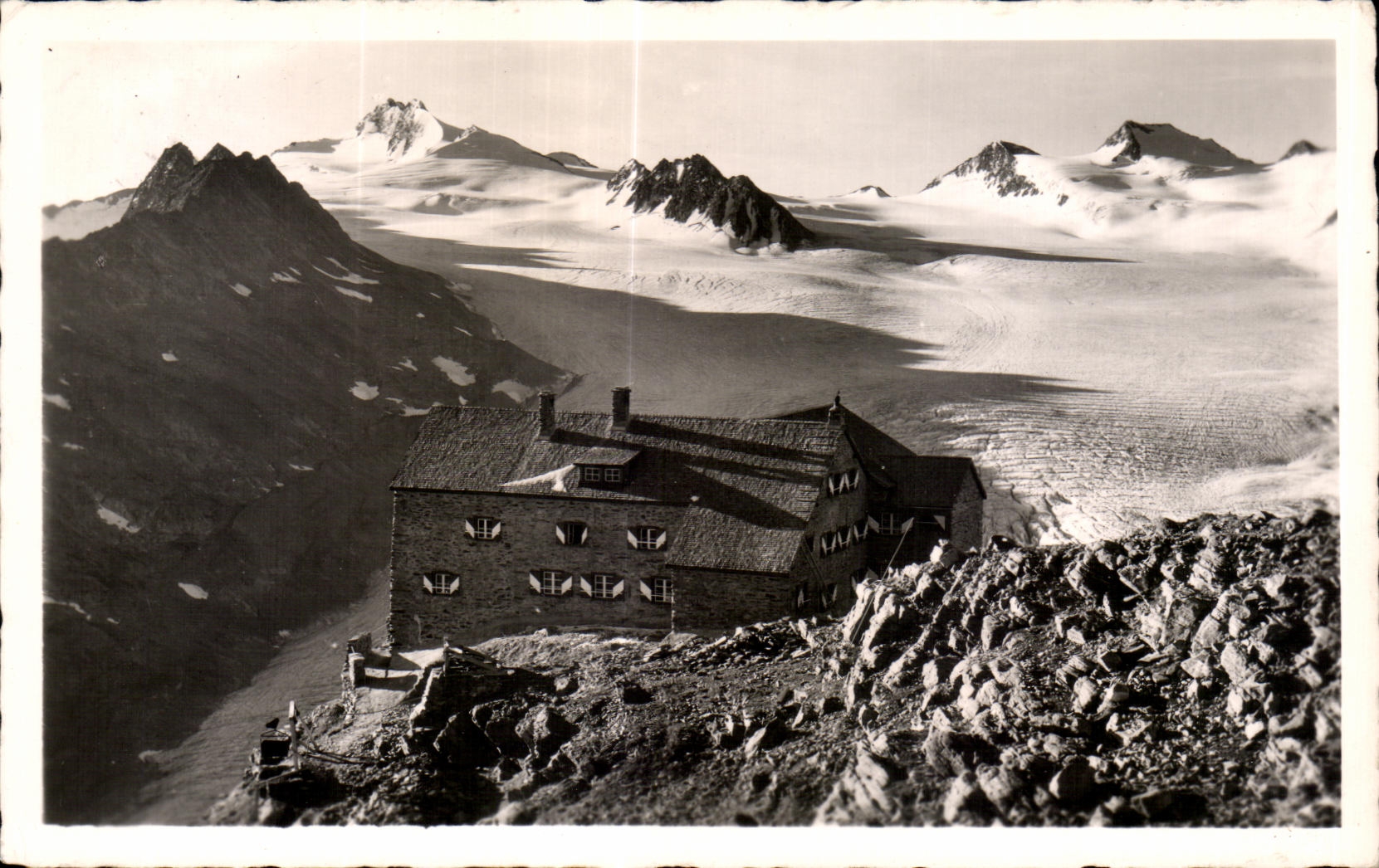 CPA Romolhaus m put dom groben gurgier Gietscher U hochwlldo