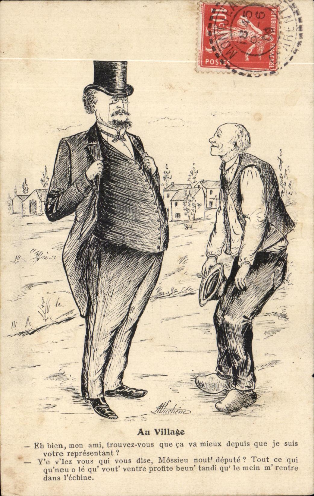 CPA At the Political Village Appointed Illustrator